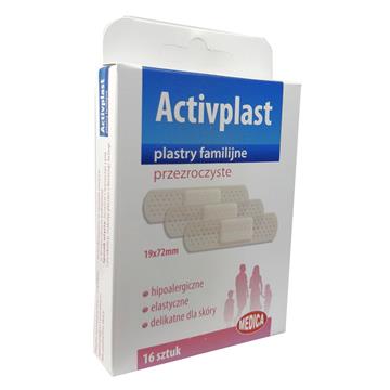 Activplast Plastry familijne przezroczyste 16 szt-12494