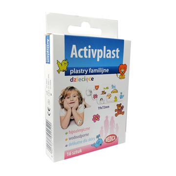 Activplast Plastry familijne dziecięce 16 szt-12492