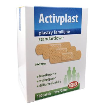 Activplast Plastry familijne standardowe 100 szt-12488