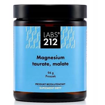 LABS212 Magnesium Taurate, malate 94 g proszek-21795