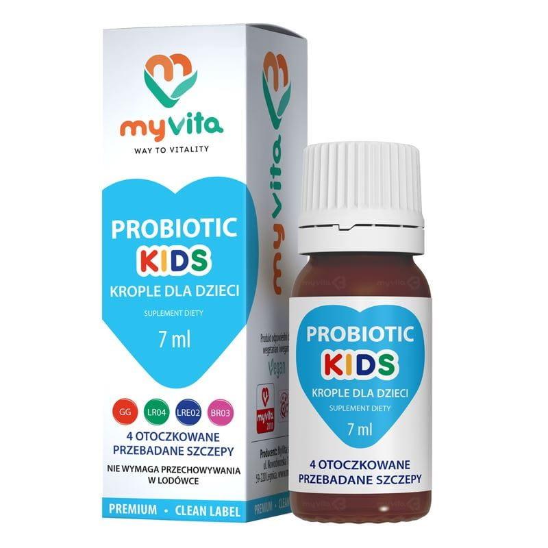 Myvita Probiotic Kids krople 7 ml-19646