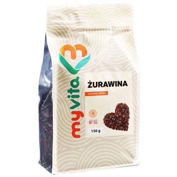 Myvita Żurawina Naturalna Suszona 150 G-6672