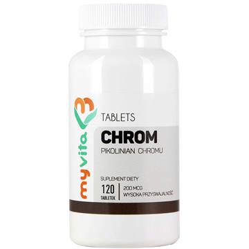 Myvita Chrom 200 Mcg 120 T-6604