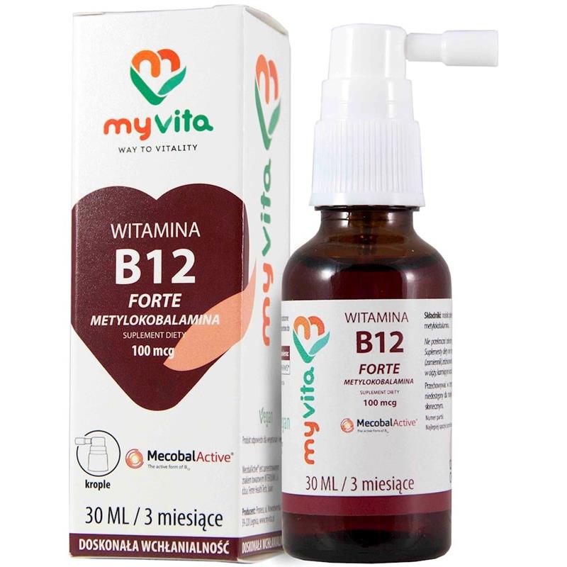 Myvita Krople Witamina B12 30 Ml-3952