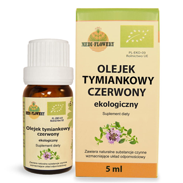 Medi-Flowery Olejek Tymiankowy EKO 5 ml odporność-12739