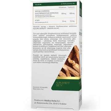 Medica Herbs Żeń-Szeń syberyjski 60 k-20659