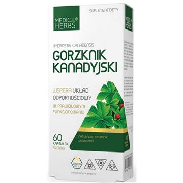 Medica Herbs Gorzknik Kanadyjski 60 k-18921