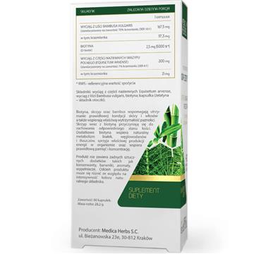 Medica Herbs Bambus Biotyna Skrzyp 60 k-17773