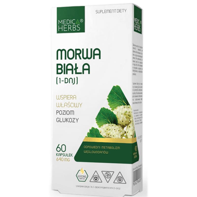 Medica Herbs Morwa Biała 60 k-18915