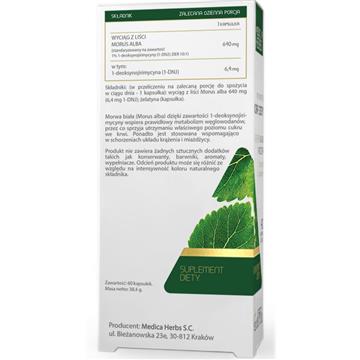 Medica Herbs Morwa Biała 60 k-18916