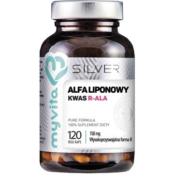 Myvita Silver 100% Kwas Alfaliponowy R-Ala 120 K-7207