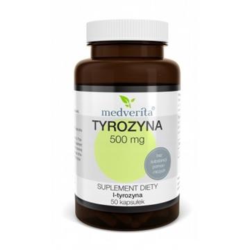 Medverita Tyrozyna 500 mg 50 kap-20373
