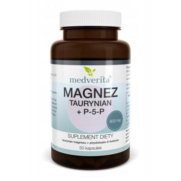 Medverita Magnez Taurynian + P-5- P 50 K-21528