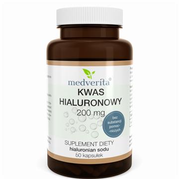 Medverita Kwas Hialuronowy 200 mg 60 kap-20948