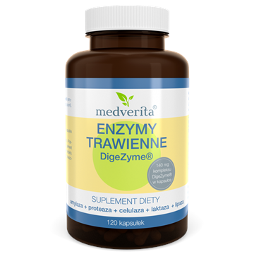 Medverita Enzymy trawienne 120 k-10782