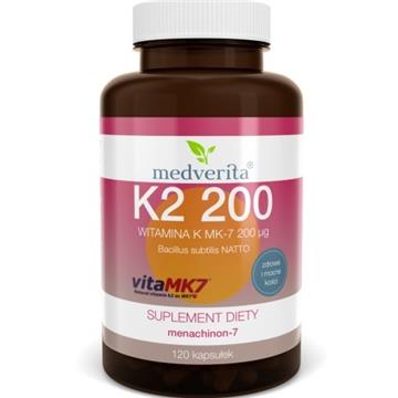 Medverita Witamina K2 MK 7 200 ug 120 K-10248