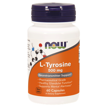 Now Foods L-Tyrosine 500 MG 60 K-9084