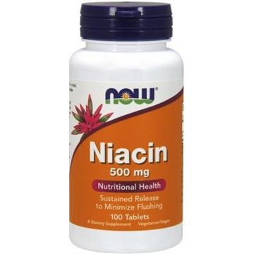 Now Foods Niacyna 500 mg100 T -5386