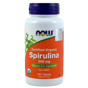 Now Foods Spirulina 500  Mg 100 T -5005