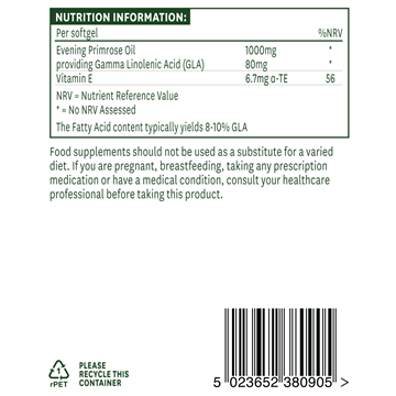 Natures Aid Olej Z Wiesiołka 1000 mg 90 K omega 6-14709