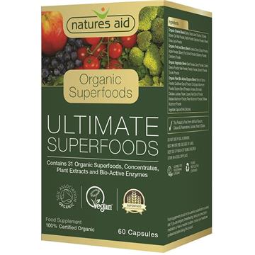 Natures Aid Organic Ultimate Superfood 60 K-2518