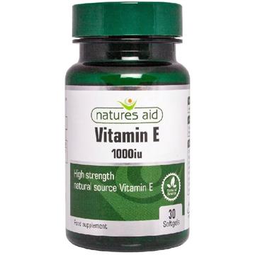 Natures Aid Witamina E Naturalna 1000 Iu 30 K-2702