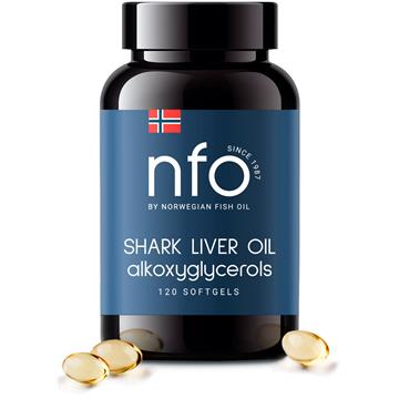 NFO Shark Liver Oil 120 kapsułek-20920