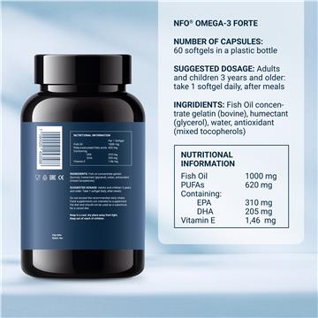 NFO Omega 3 Forte 60 kapsułek-20917