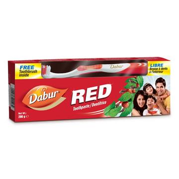 Dabur Red Pasta Do Zębów 200G + szczoteczka-16473