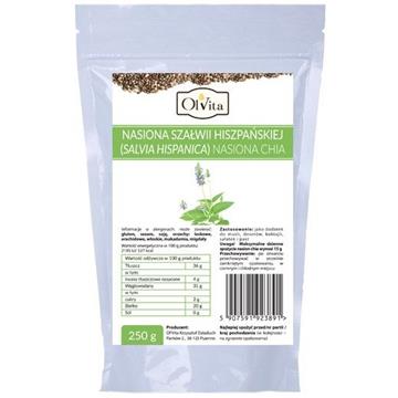 Olvita Nasiona Chia 250G Szałwia Hiszpańska, Omega-7024