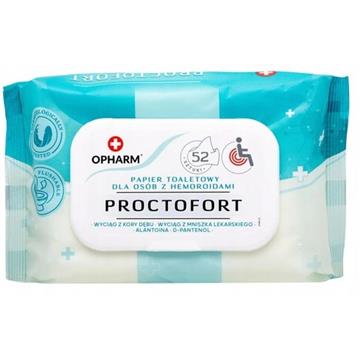 Opharm PROCTOFORT WEP WIPES 52 szt.-21240