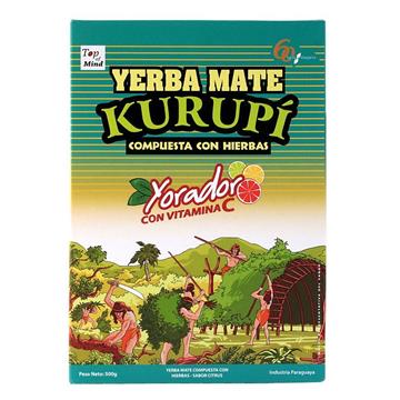 Yerba Mate Kurupi Sabor Citrus 500 g-16745