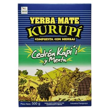 Yerba Mate Kurupi Cedron Kapi'i y Menta 500 g-16903