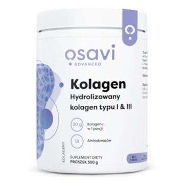 Osavi Kolagen Hydrolizowany Typu I & III 300 g-21327