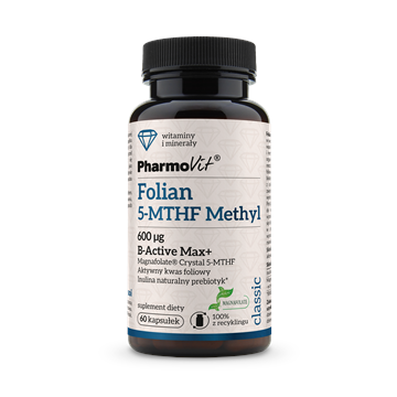 Pharmovit Folian 5 MTHF Methyl 600 ug 60 k-12199