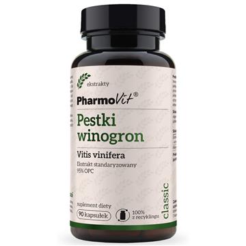 Pharmovit Pestki Winogron stan.95% OPC 90 kap-15972