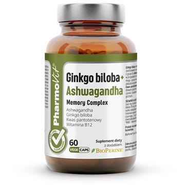 Pharmovit Ginko biloba + Ashwagandha 60 k-20476