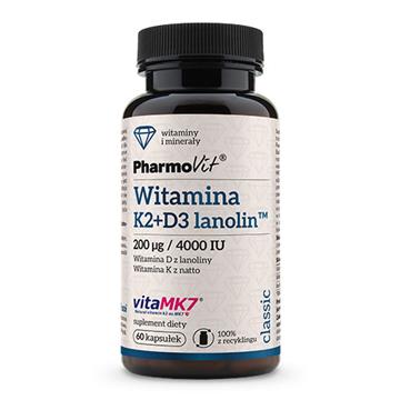 Pharmovit Witamina K2 + D3 4000 60 kap-21507