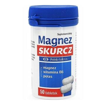 Polski Lek Magnez Skurcz 50 t.-21632