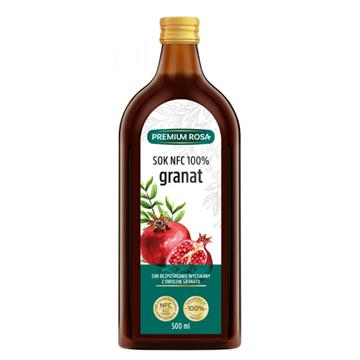 Premium Rosa Sok NFC 100 % Granat 500 ml-20458