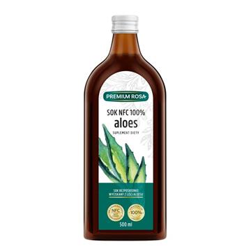 Premium Rosa Sok NFC 100 % Aloes 500 ml-20493