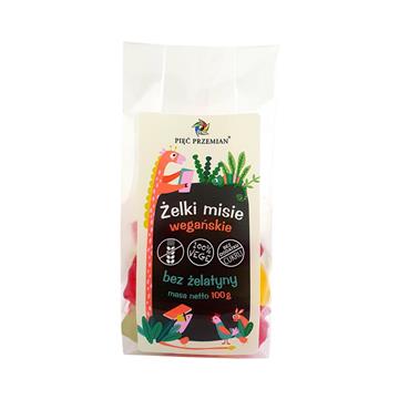 Pięć Przemian Żelki Misie wegańskie 100 g-13294