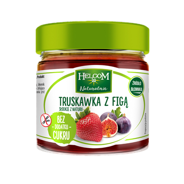 Helcom Truskawka z Figą  bez cukru 200g-9179