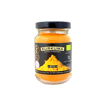 Pięć Przemian Kurkuma BIO 100 g bezglutenowa-11242