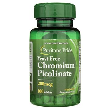 Puritans Pride Chrom Picolinate 200 Mcg 100 Tabl.-11682