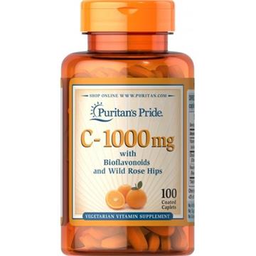 Puritans Pride Witamina C-1000 Mg 100 T Odporność-1610