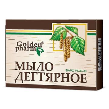 Golden Pharm Mydło dziegciowe w kostce 70 g-18391