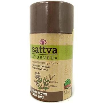 Sattva Ayurveda Farba Do Włosów Jasny Brąz 150G-11759