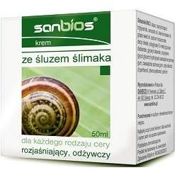 Sanbios Krem Ze Śluzem  Ślimaka 50 ml-5315