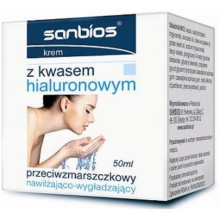 Sanbios Krem Z Kwasem Hialuronowym 50 ml nawilża-1511